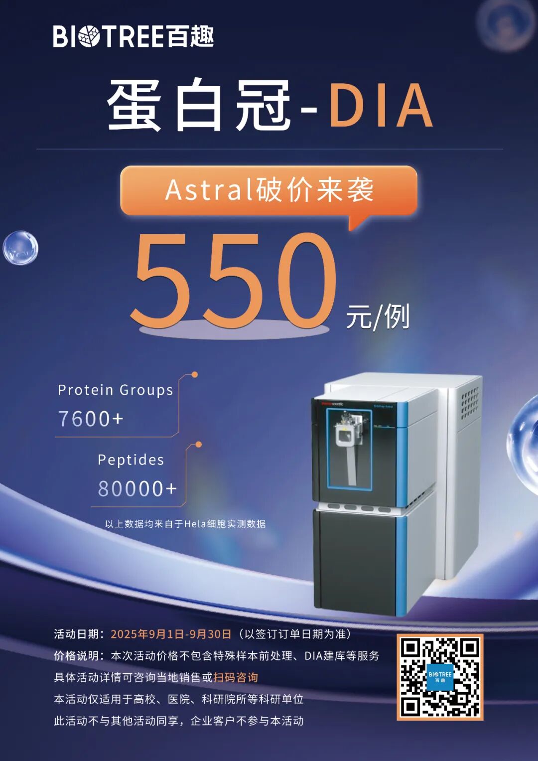 开学季科研福利！蛋白冠-DIA+修饰蛋白质组学活动限时开启！(图1)